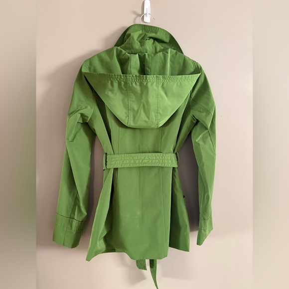 Esprit Green Hooded Trench - Picture 5 of 6